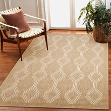 Load image into Gallery viewer, Liora Manne Sahara Links Indoor Outdoor Area Rug Ivory