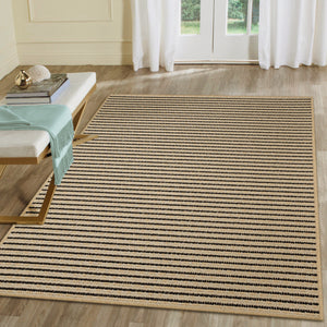 Liora Manne Katonah Stripe Indoor Outdoor Area Rug Natural