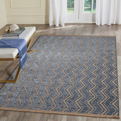 Liora Manne Mercer Zigzag Indoor Area Rug Blue