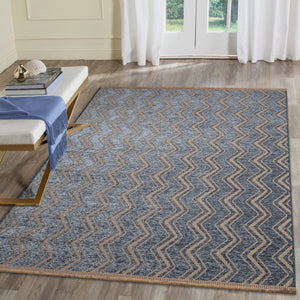 Liora Manne Mercer Zigzag Indoor Area Rug Blue