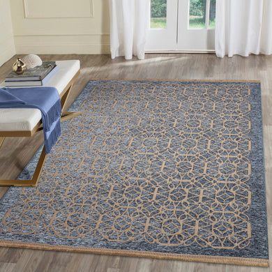 Liora Manne Mercer Tracery Indoor Area Rug Blue