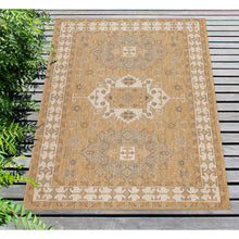 Load image into Gallery viewer, Liora Manne Carmel Kilim Indoor Outdoor Rug Sand
