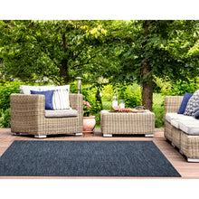 Load image into Gallery viewer, Liora Manne Soleil Maize Indoor Outdoor Rug Navy