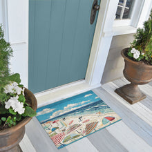 Load image into Gallery viewer, Liora Manne Esencia Dog Beach Indoor Outdoor Mat Ocean