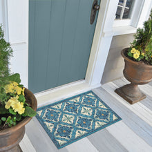 Load image into Gallery viewer, Liora Manne Esencia Madrid Indoor Outdoor Mat Ocean