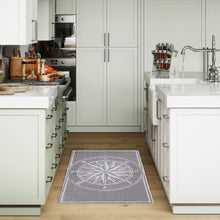Load image into Gallery viewer, Liora Manne Frontporch Compass Indoor Outdoor Area Rug Grey