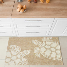 Load image into Gallery viewer, Liora Manne Capri Turtle Indoor Outdoor Area Rug Neutral