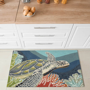 Liora Manne Ravella Akumal Indoor Outdoor Area Rug Ocean