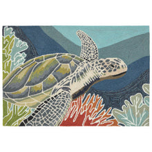 Load image into Gallery viewer, Liora Manne Ravella Akumal Indoor Outdoor Area Rug Ocean