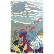 Load image into Gallery viewer, Liora Manne Ravella Ocean View Indoor Outdoor Area Rug Blue