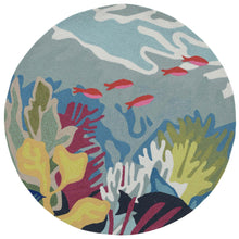 Load image into Gallery viewer, Liora Manne Ravella Ocean View Indoor Outdoor Area Rug Blue