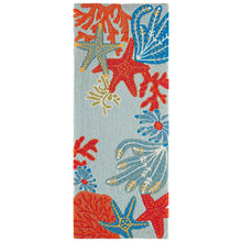 Load image into Gallery viewer, Liora Manne Ravella Ocean Scene Indoor Outdoor Area Rug Aqua