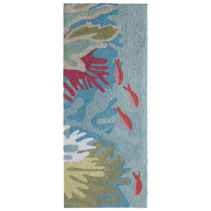 Liora Manne Ravella Ocean View Indoor Outdoor Area Rug Blue