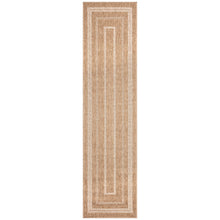 Load image into Gallery viewer, Liora Manne Sahara Multi Border Indoor Outdoor Area Rug Ivory