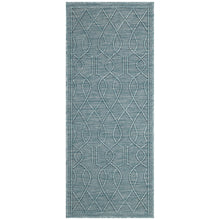 Load image into Gallery viewer, Liora Manne Soleil Wrought Iron Indoor Outdoor Rug Aqua