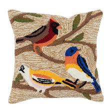 Load image into Gallery viewer, Liora Manne Frontporch Birds Indoor Outdoor Decorative Pillow Multi