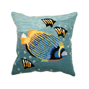 Liora Manne Frontporch Aquarium Indoor Outdoor Pillow Ocean