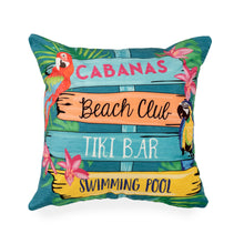 Load image into Gallery viewer, Liora Manne Illusions Summer Signs Indoor Outdoor Decorative Pillow Multi