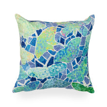 Load image into Gallery viewer, Liora Manne Illusions Butterfly Indoor Outdoor Decorative Pillow Blue