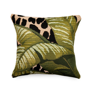 Liora Manne Marina Safari Indoor Outdoor Decorative Pillow Green