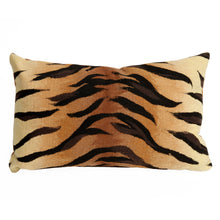 Load image into Gallery viewer, Liora Manne Visions I Tiger Indoor Outdoor Decorative Pillow Brown