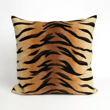 Load image into Gallery viewer, Liora Manne Visions I Tiger Indoor Outdoor Decorative Pillow Brown