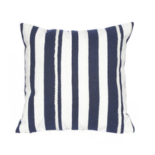 Load image into Gallery viewer, Liora Manne Visions II Marina Stripe Indoor Outdoor Decorative Pillow Marine