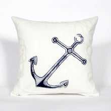 Load image into Gallery viewer, Liora Manne Visions II Marina Indoor Outdoor Decorative Pillow White