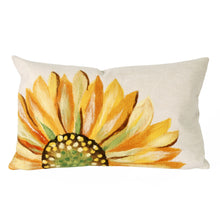 Load image into Gallery viewer, Liora Manne Visions III Sunflower Indoor Outdoor Decorative Pillow Yellow