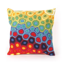 Load image into Gallery viewer, Liora Manne Visions III Pop Swirl Indoor Outdoor Decorative Pillow Multi