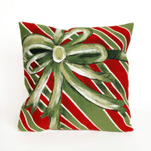 Load image into Gallery viewer, Liora Manne Visions III Gift Box Indoor Outdoor Decorative Pillow Green