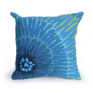 Liora Manne Visions IV Cirque Indoor Outdoor Decorative Pillow Caribe