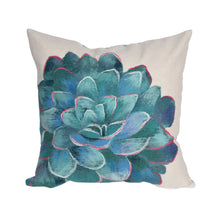 Load image into Gallery viewer, Liora Manne Visions IV Succulent Indoor Outdoor Decorative Pillow Cream