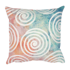 Liora Manne Visions IV Curl Indoor Outdoor Decorative Pillow Pastel