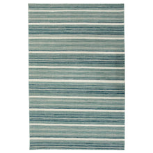 Load image into Gallery viewer, Liora Manne Aruba Faded Stripe Indoor Area Rug Aqua
