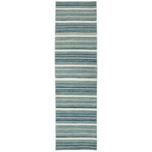 Liora Manne Aruba Faded Stripe Indoor Area Rug Aqua