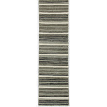 Load image into Gallery viewer, Liora Manne Aruba Faded Stripe Indoor Area Rug Grey