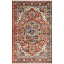 Load image into Gallery viewer, Liora Manne Ariana Heriz Indoor Area Rug Clay