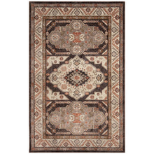 Load image into Gallery viewer, Liora Manne Ariana Floral Medallion Indoor Area Rug Earth