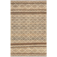 Load image into Gallery viewer, Liora Manne Artista Diamond Stripe Indoor Outdoor Area Rug Sisal