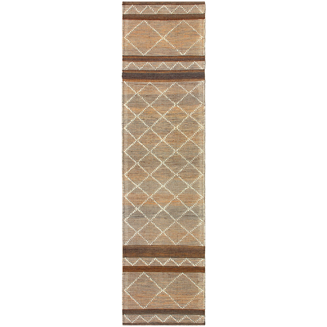 Liora Manne Artista Diamond Stripe Indoor Outdoor Area Rug Sisal