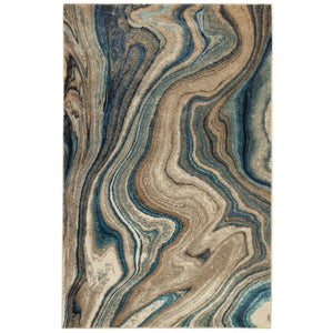 Liora Manne Ashford Agate Indoor Area Rug Blue