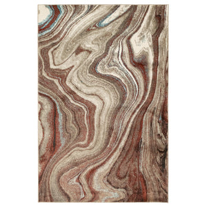 Liora Manne Ashford Agate Indoor Area Rug Red