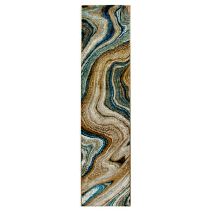 Liora Manne Ashford Agate Indoor Area Rug Blue