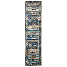 Load image into Gallery viewer, Liora Manne Ashford Tribal Indoor Area Rug Cool