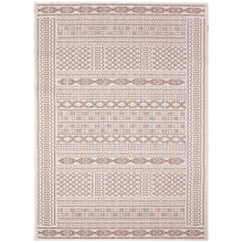 Load image into Gallery viewer, Liora Manne Avena Panel Stripe Indoor Outdoor Area Rug Ivory