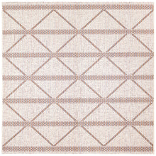 Load image into Gallery viewer, Liora Manne Avena Diamond  Stripe Indoor Outdoor Area Rug Ivory