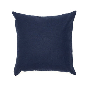 Liora Manne Visions I Sand Dollar Indoor Outdoor Decorative Pillow Navy