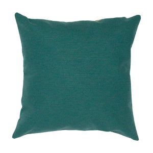 Liora Manne Visions IV Leaf Toss Indoor Outdoor Decorative Pillow Forest Green