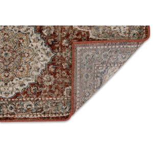 Liora Manne Ashford Medallion Indoor Area Rug Red